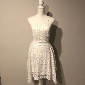 NWT White Lace Sundress